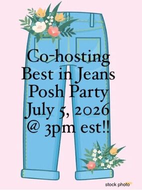Co-hosting posh party #95 on July 5, 2026 @ 3 pm EST!! 💃🏽🎊